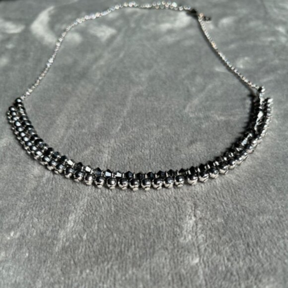 Retired Touchstone Crystal by Swarovski Full Swing Necklace NEW! - Picture 2 of 7